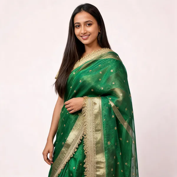 Banarasi_Tissue_Silk_Saree_With_Gold_Zari_Buti_Heavy_Lace_Border_Mint