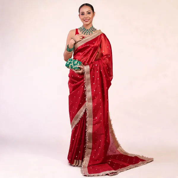 Royal_Zari_Buti_Banarasi_Tissue_Silk_Saree_Royal_Red