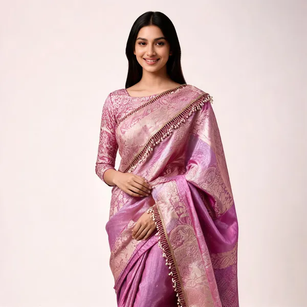 Katban_Jhaalar_Banarasi_Tissue_Silk_Saree_Purple