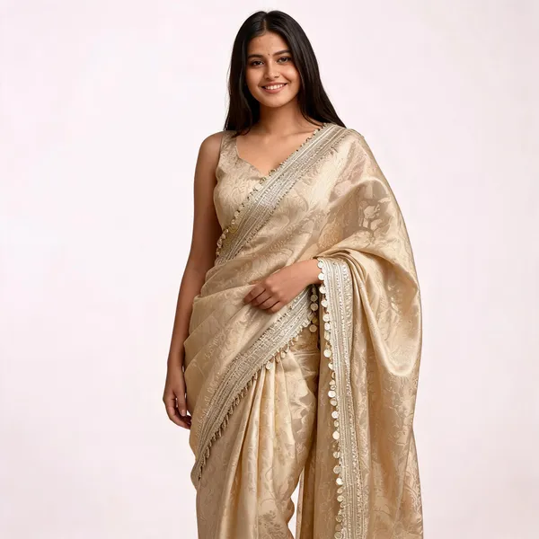 Gulab_Jaal_Coin_Lace_Tissue_Silk_Saree_Beige