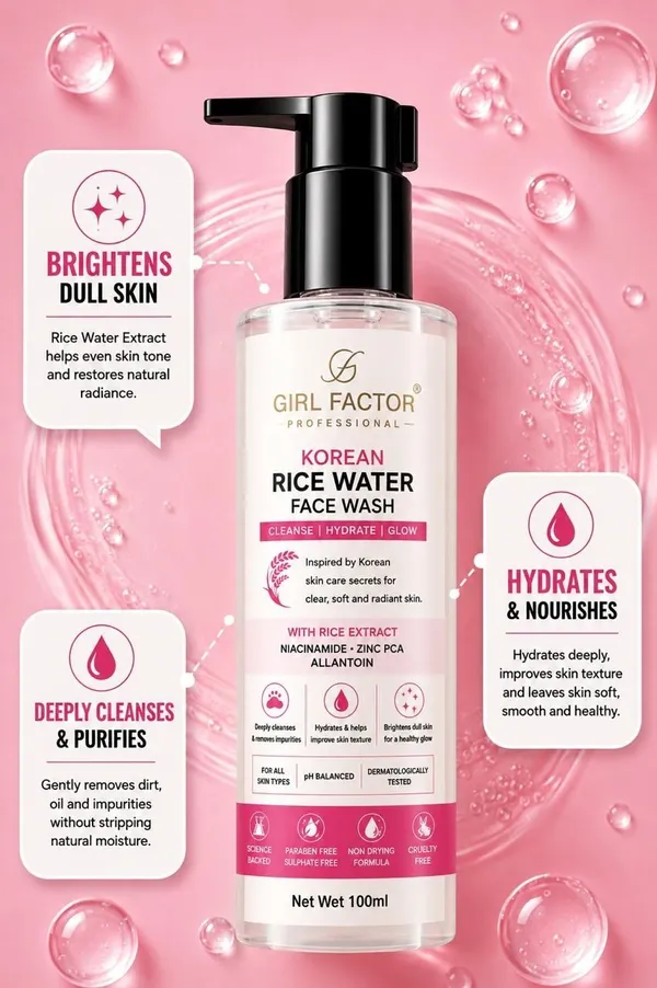 Girl_Factor_Korean_Rice_Water_(100Ml)_Face_Wash_(100_Ml)