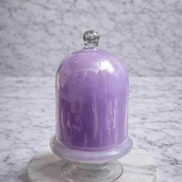 Wax_Decorative_Lavender_Clear_Glass_Cylindrical_Dome_Candle