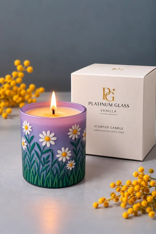 Floral_Candle_Jar_-_Hand_Painted