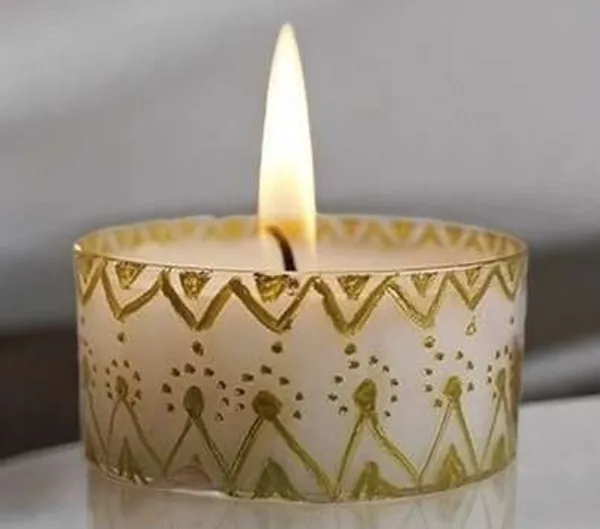 Glass_Decorative_Geometric_Gold_Accent_Cylindrical_Candle