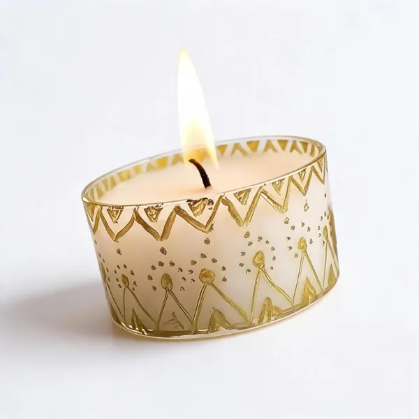 Glass_Decorative_Geometric_Gold_Accent_Cylindrical_Candle