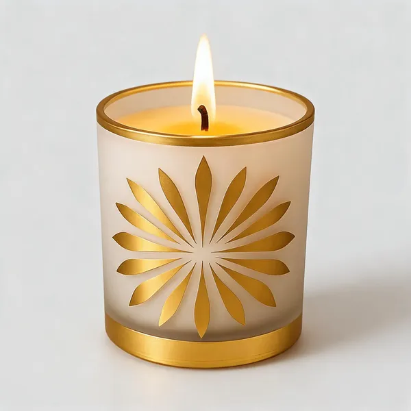 Glass_Decorative_Floral_Cutout_Frosted_Cylindrical_Candle