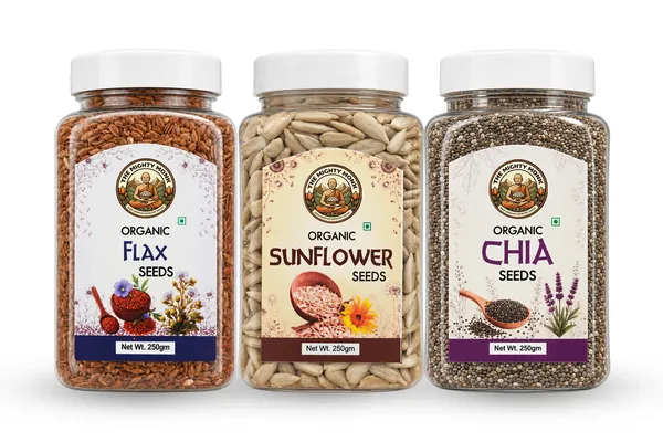 The_Mighty_Monk_Flax_Sunflower_Chia_Seeds_Combo_Pack_Of_3