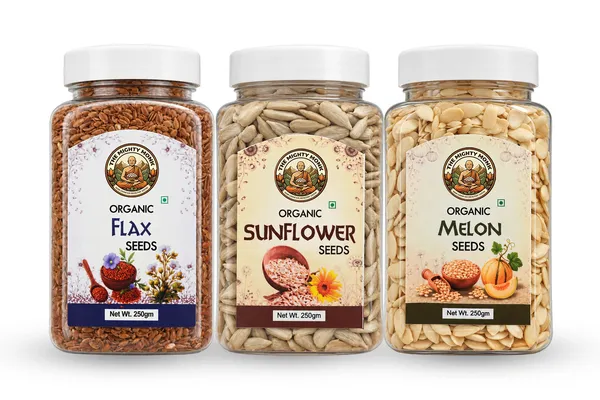 The_Mighty_Monk_Flax_Sunflower_Melon_Seeds_Combo_Pack_Of_3
