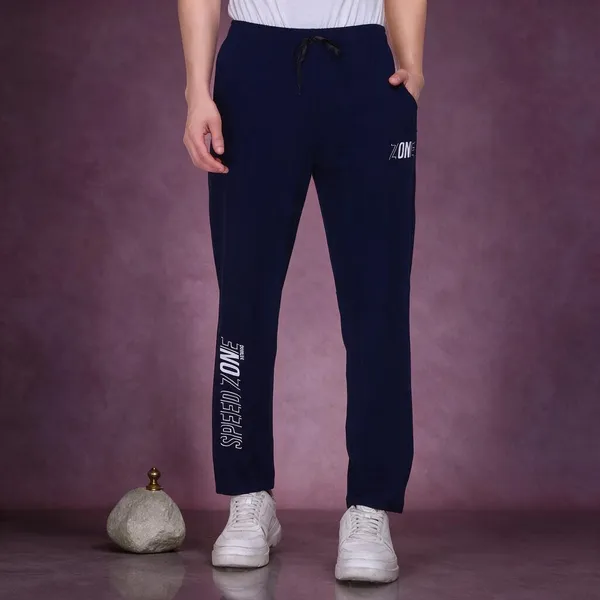 XENIOS_Solid_Men_Dark_Blue_Track_Pants