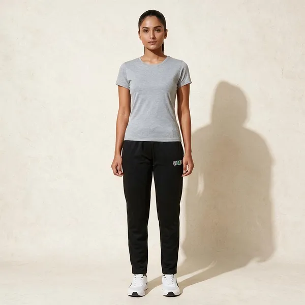 XENIOS_Tapered_Women_Black_Trousers