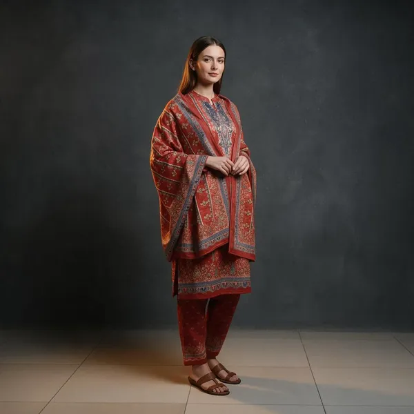 XENIOS_Printed_Kurta,_Palazzo_&_Dupatta_Set