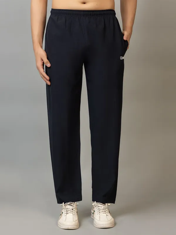 XENIOS_Solid_Men_Dark_Blue_Track_Pants