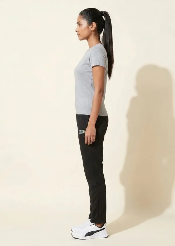 XENIOS_Tapered_Women_Black_Trousers