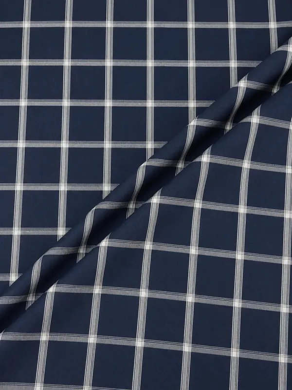 Premium_Men_S_Cotton_Shirt_Blue_Checks_Luxury_Cotton_Shirt_For_Casual_Wedding_Party_Wear