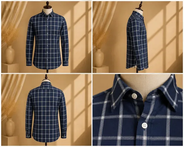 Premium_Men_S_Cotton_Shirt_Blue_Checks_Luxury_Cotton_Shirt_For_Casual_Wedding_Party_Wear