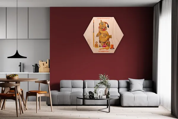 Wooden_Devotional_Print_Hexagonal_Photo_Frame
