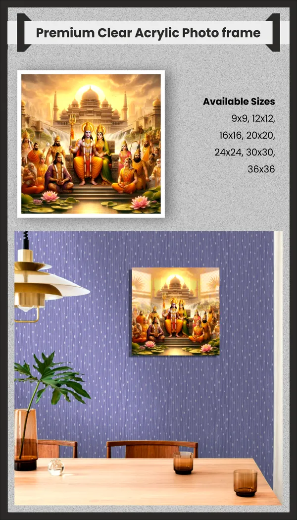 Transparant_Acrylic_Religious_Artwork_Photo_Frame