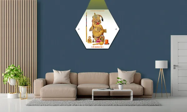 Transparant_Acrylic_Religious_Hanuman_Photo_Frame