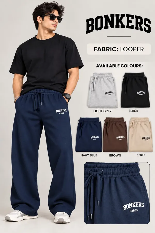 BONKERS_Men's_Premium_Loopknit_LOWER_–_5_Colours_Available**