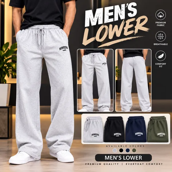 BONKERS_Men's_Premium_Loopknit_LOWER_–_5_Colours_Available**