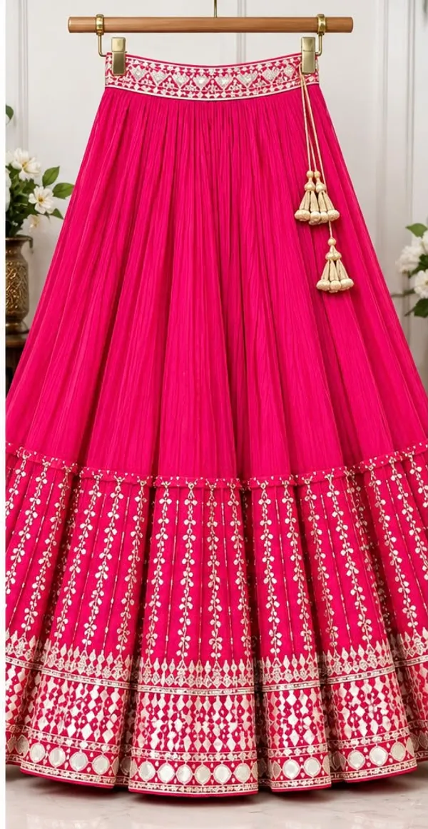 Embroidered_Srug_Crop_Top_Skirt_set_