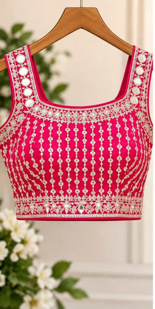 Embroidered_Srug_Crop_Top_Skirt_set_