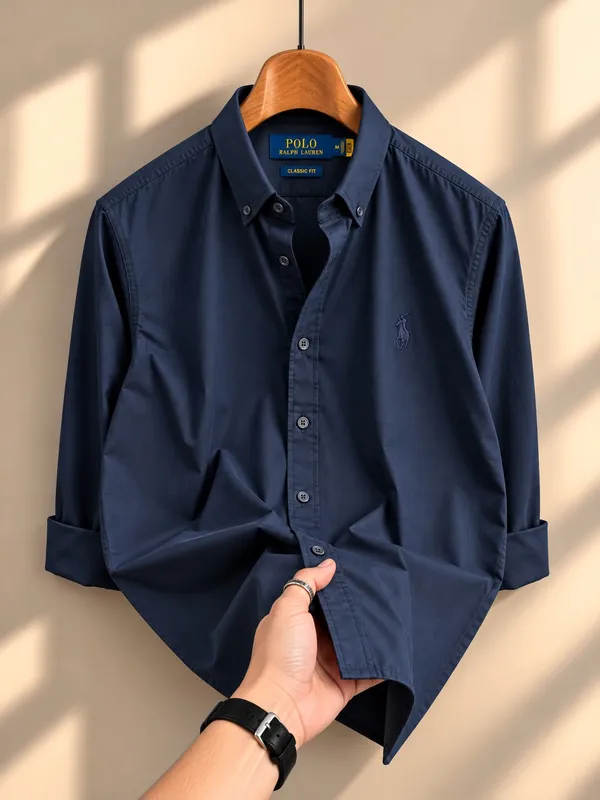 Polo_Navy_Blue_Shirt_for_men's