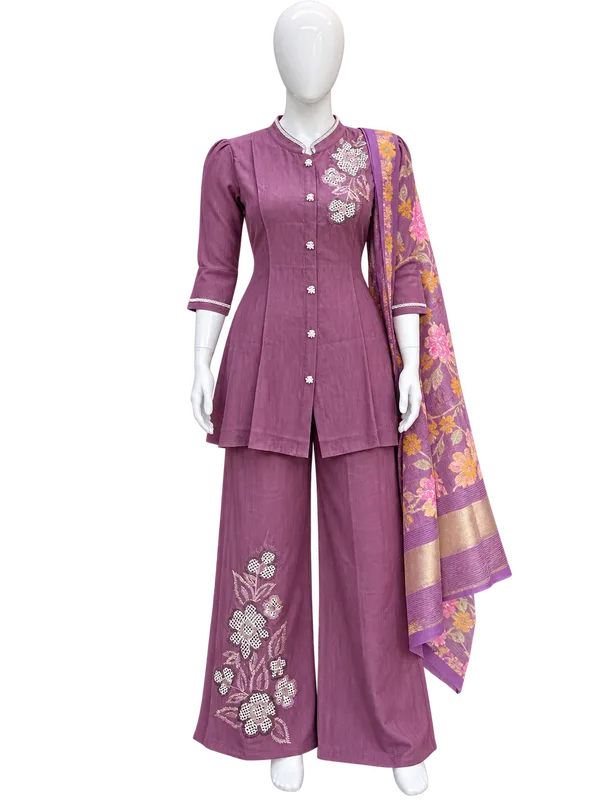 Purple_Embroidered_Kurta_Palazzo_Set_With_Dupatta_For_Women