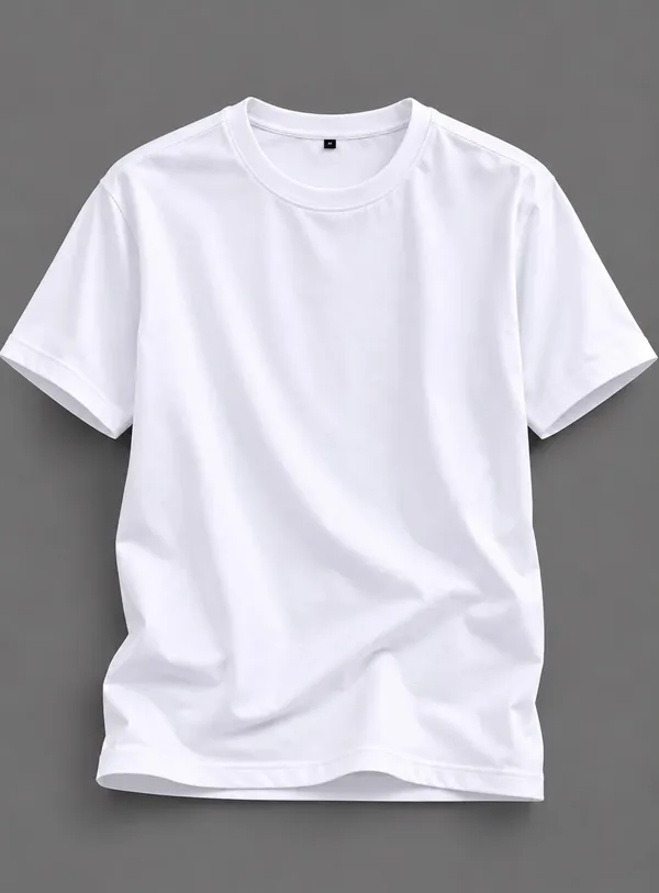 Raund_Nek_White_Plen_White_T-Shirt