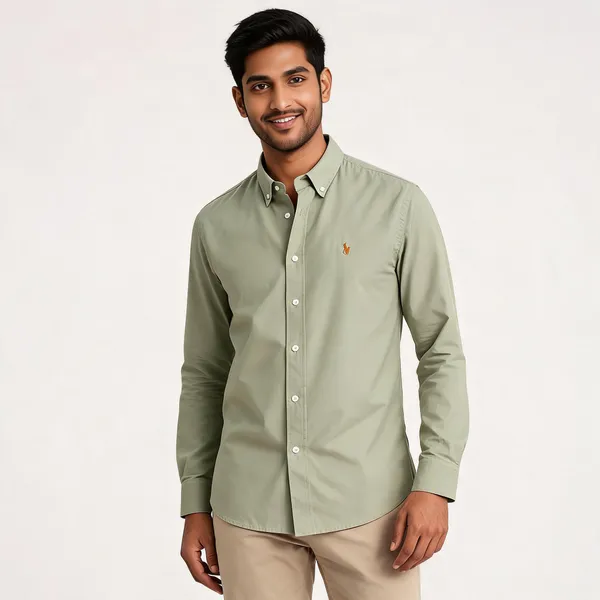 Sage_Green_Custom_Slim_Fit_Button-Down_Shirt_For_Men