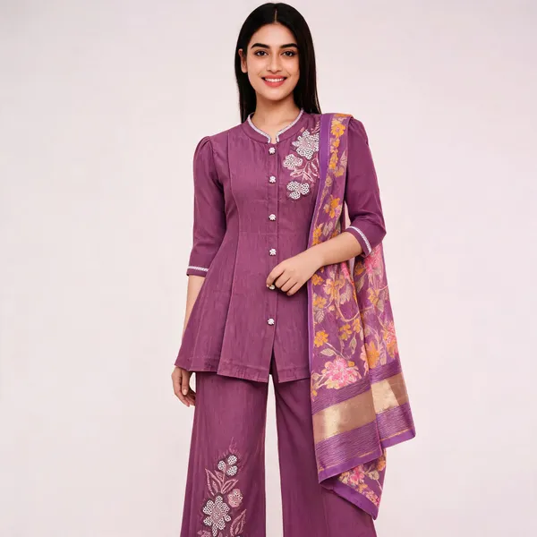 Purple_Embroidered_Kurta_Palazzo_Set_With_Dupatta_For_Women
