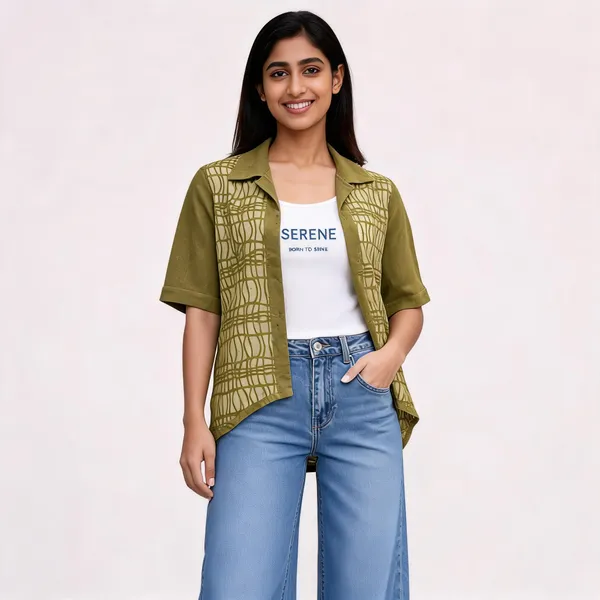 Olive_Printed_Top_For_Women