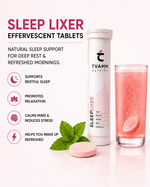 Sleeplixer_Melatonin_5mg_Effervescent_Sleep_30_Tablets_With_Brahmi_Tulsi(Pack_of_2)