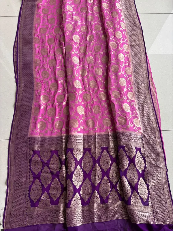 Pink_Silk_Woven_Saree_For_Women