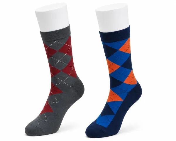 Multicolor_Organic_Cotton_Crew_Socks_For_Men_Pack_Of_2