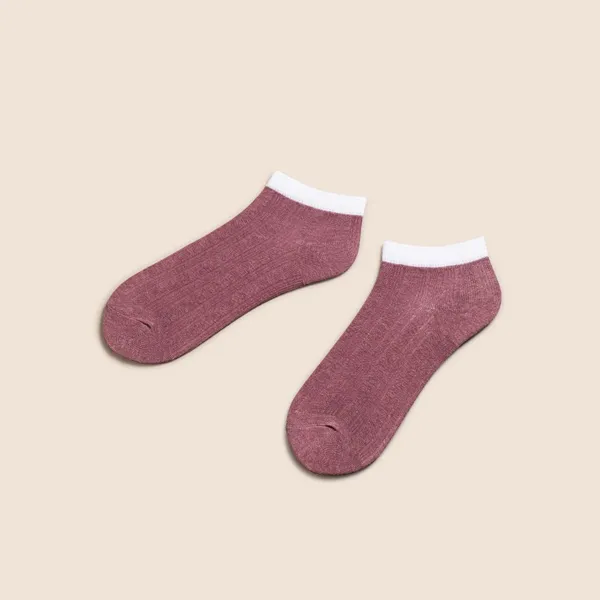 Multicolor_Cotton_Low_Cut_Seamless_Socks_For_Women_Pack_Of_3