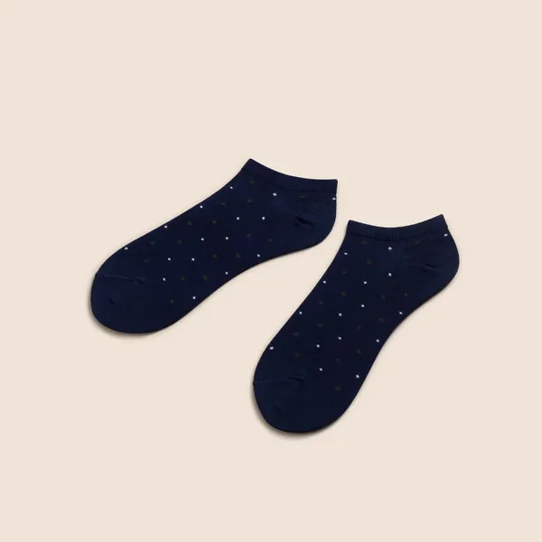 Multicolor_Cotton_Low_Cut_Seamless_Socks_For_Women_Pack_Of_2