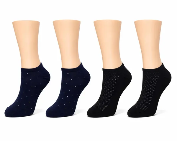 Multicolor_Cotton_Low_Cut_Seamless_Socks_For_Women_Pack_Of_2
