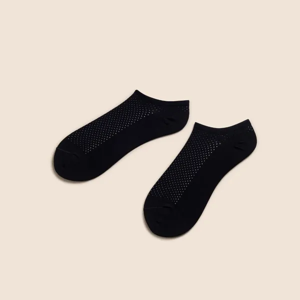 Multicolor_Cotton_Low_Cut_Seamless_Socks_For_Women_Pack_Of_2