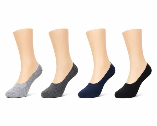 Multicolor_Cotton_No_Show_Seamless_Socks_For_Women_Pack_Of_4
