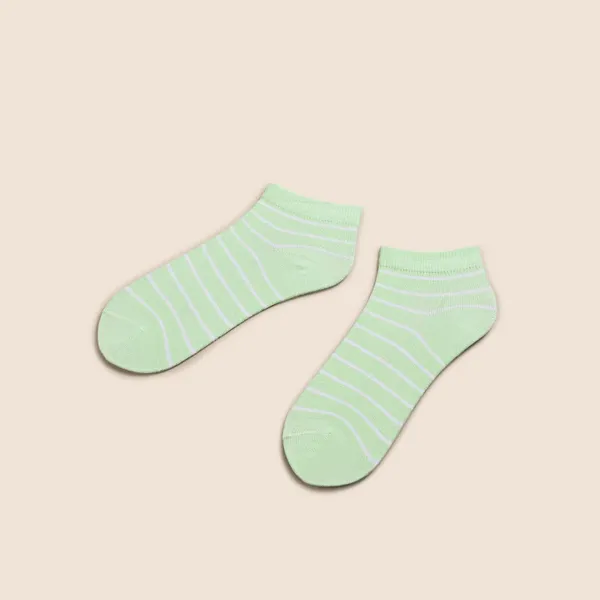 Multicolor_Cotton_Low_Cut_Seamless_Socks_For_Women_Pack_Of_2