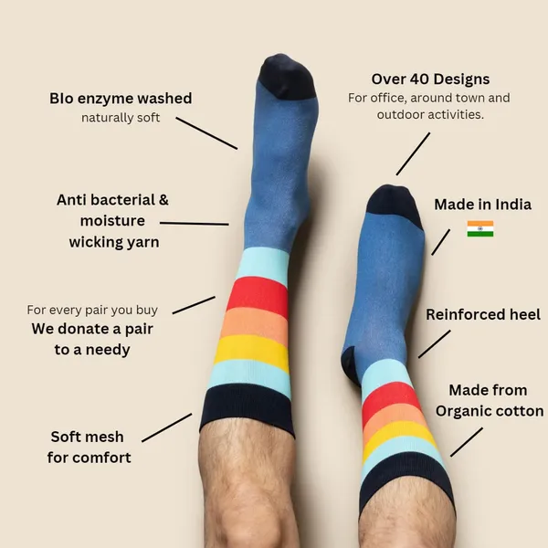 Multicolor_Cotton_Calf_Length_Socks_For_Men_Pack_Of_2