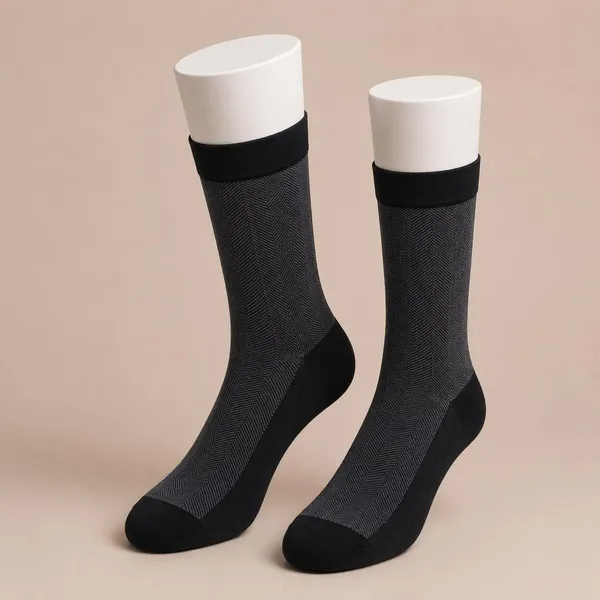 Multicolor_Cotton_Calf_Length_Socks_For_Men_Pack_Of_2