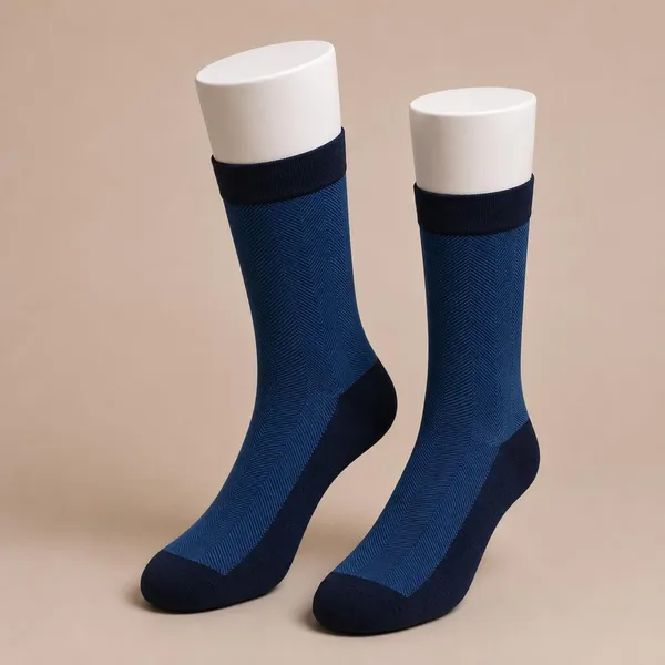 Multicolor_Cotton_Calf_Length_Socks_For_Men_Pack_Of_2