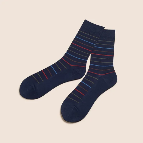Multicolor_Cotton_Calf_Length_Socks_For_Men_Pack_Of_3