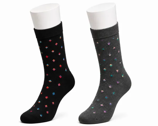 Multicolor_Cotton_Calf_Length_Socks_For_Men_Pack_Of_2