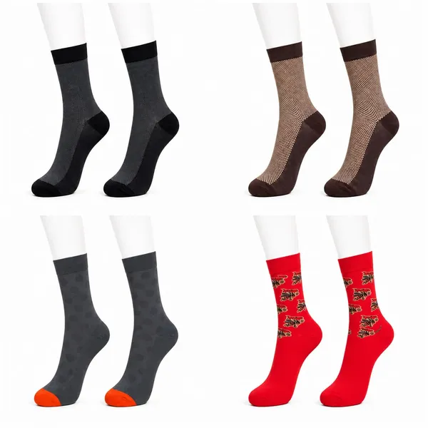 Multicolor_Cotton_Crew_Socks_For_Men_Pack_Of_4
