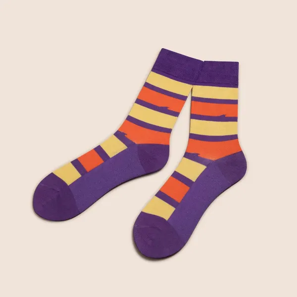Multicolor_Cotton_Crew_Socks_For_Men_Pack_Of_4