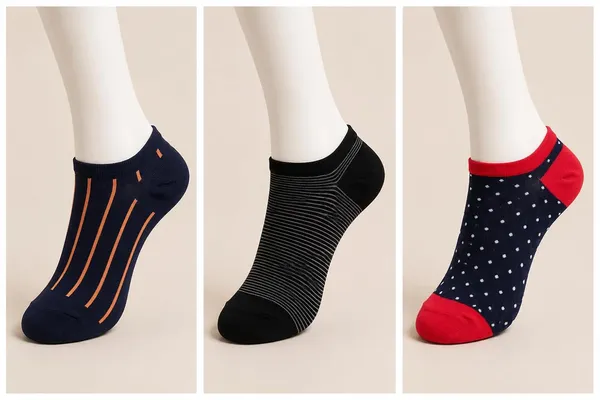 Multicolor_Cotton_Low_Cut_Seamless_Socks_For_Unisex_Pack_Of_3