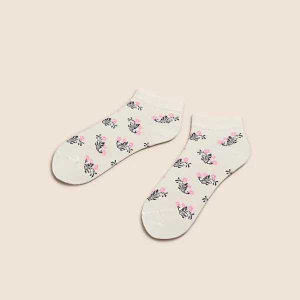 Multicolor_Cotton_Low_Cut_Seamless_Socks_For_Women_Pack_Of_4